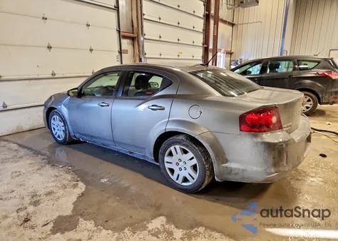 2013 Dodge Avenger Se z USA, uszkodzony, nr VIN 1C3CDZAB2DN613966